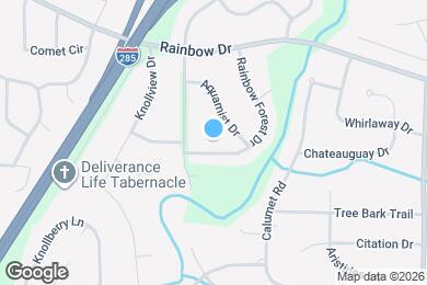 Map image of the property - 2813 Rainbow Forest Dr