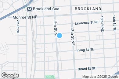 Map image of the property - 1202 Jackson St NE