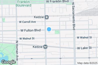 Map image of the property - 3149 W Fulton St