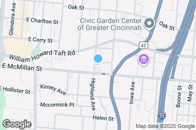 Map image of the property - 2518 Highland Ave