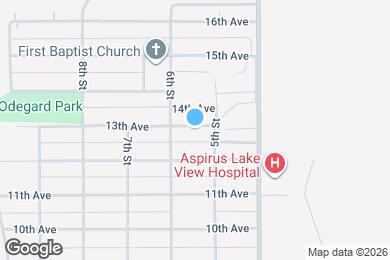 Map image of the property - 514 13th Ave