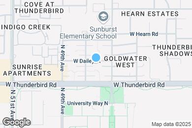 Map image of the property - 13857 N 48th Ave