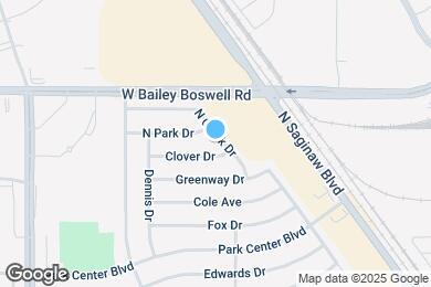 Map image of the property - 1229 N Creek Dr