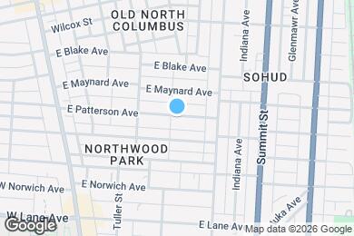 Map image of the property - 197 E Patterson Ave