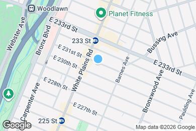 Map image of the property - 722 E 231st St