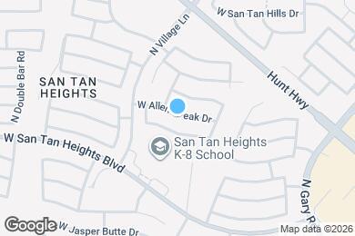 Map image of the property - 2445 W Allens Peak Dr