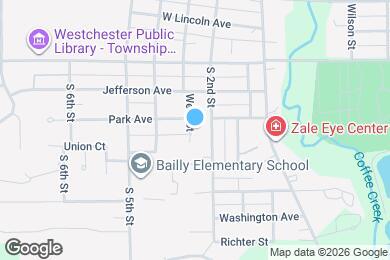 Map image of the property - 721 West St