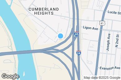 Map image of the property - 1104 Baptist World Center Dr