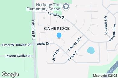 Map image of the property - 3500 Christine Ave