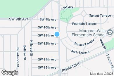Map image of the property - 1102 S Western St