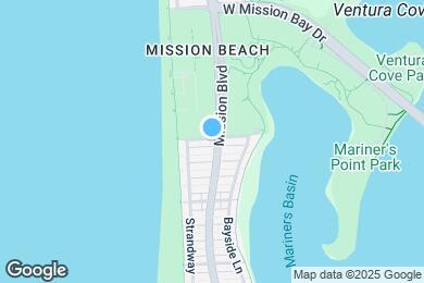Map image of the property - 2990 Mission Blvd