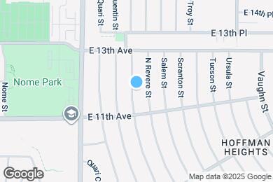 Map image of the property - 1170 Racine Street