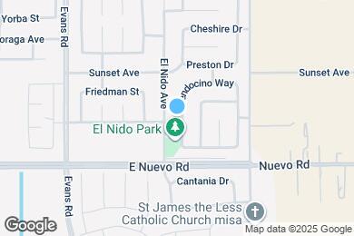 Map image of the property - 1680 Mendocino Way