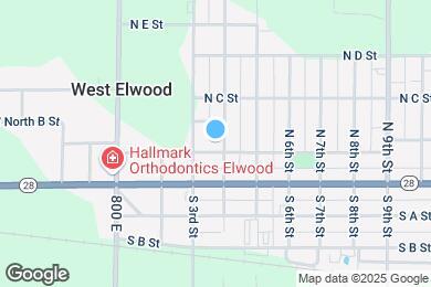 Map image of the property - 204 N 4th St