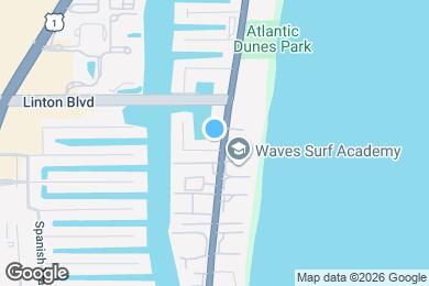 Map image of the property - 1820 S Ocean Blvd