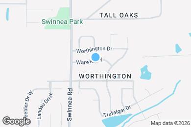 Map image of the property - 1115 Warwick Pl