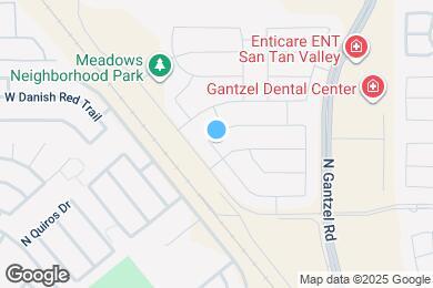 Map image of the property - 605 W Cholena Trail