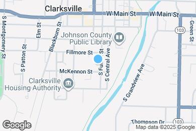 Map image of the property - 412 S Fulton St