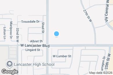 Map image of the property - Desert Meadows Apartments