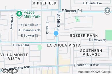 Map image of the property - 5515 S 15th Way