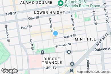 Map image of the property - 484 Waller St