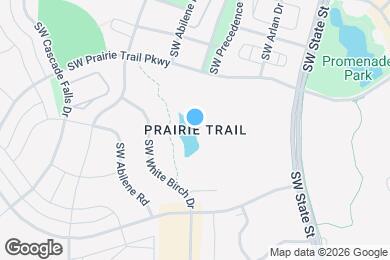 Map image of the property - 2833 SW Prairie Trail Pky