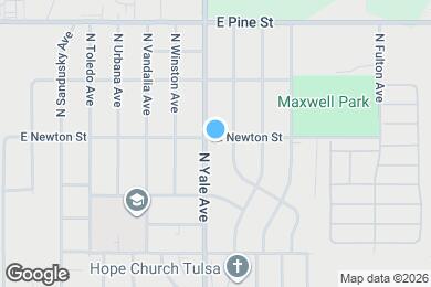 Map image of the property - 1245 N Yale Ave