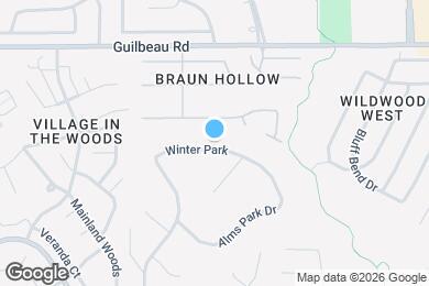 Map image of the property - 8014 Winter Park