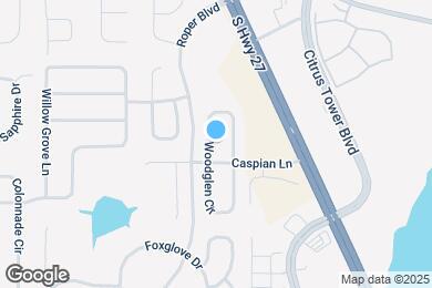 Map image of the property - 12148 Woodglen Cir