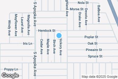 Map image of the property - 829 Hickory Ave