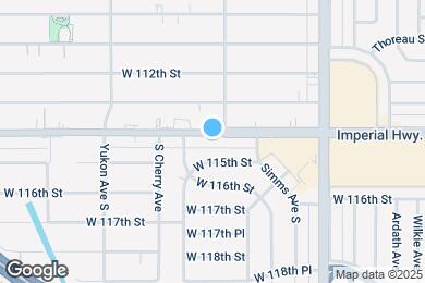 Map image of the property - 3340 W Imperial Hwy