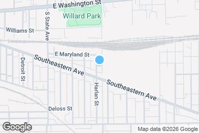 Map image of the property - 151 Harlan St
