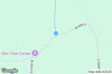 Map image of the property - 3857 W 400 S