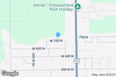 Map image of the property - 136 W 700 N