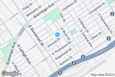 Map image of the property - 2900 Almond St