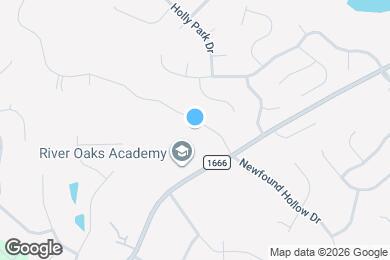 Map image of the property - 1042 Newfound Hollow Dr