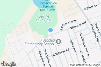 Map image of the property - 1709 Waterfall Ave