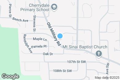 Map image of the property - Steilacoom Woods