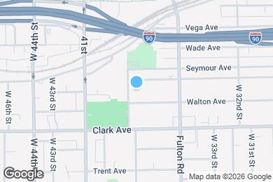 Map image of the property - 2967 W 38th St