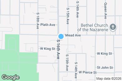 Map image of the property - Tahoma Park Apartments