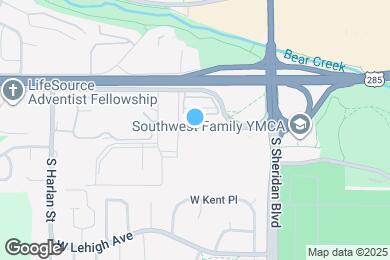 Map image of the property - 3643 S Sheridan Blvd