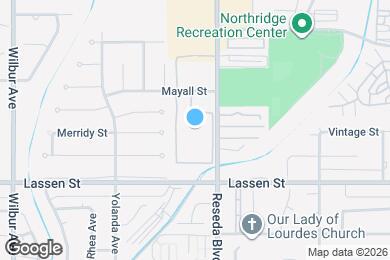 Map image of the property - 18504 Mayall St