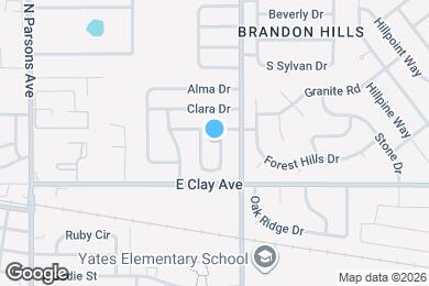 Map image of the property - 512 E Hilda Dr