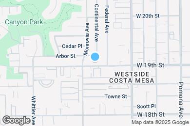 Map image of the property - 870 W 19th St