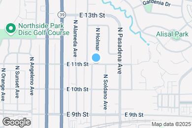 Map image of the property - 315 E 11th St