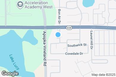 Map image of the property - 2518 Bon Air Dr