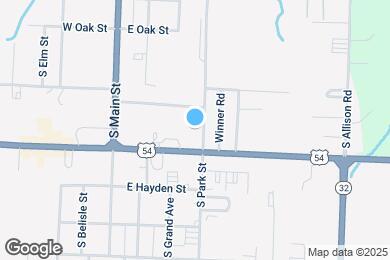 Map image of the property - Eldo Suites Apartments