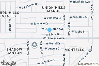 Map image of the property - 3016 W Libby St