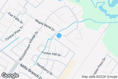 Map image of the property - 2764 Woodspring Forest Dr