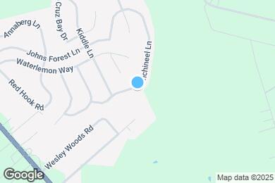 Map image of the property - 4905 Manchineel Ln